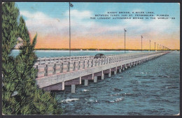 B364 Bridge Postcard, USA, Gandy Bridge, Carte Postale, Pont - Bridges