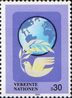 ONU (Vienne) Poste N** Yv:189 Mi:169 Colombe & Globe Terrestre - Ungebraucht