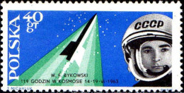 Pologne Poste N** Yv:1281 Mi:1415 Bikovski & Vostok V - Ungebraucht