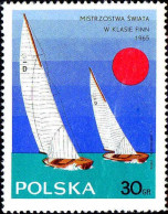 Pologne Poste N** Yv:1440/1447 Championnats Du Monde De Yachting Classe Finn Manque 1446 - Nuovi