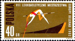 Pologne Poste N** Yv:1198/1205 7.Championnats D'Europe D'athlétisme Dentelé 11 - Neufs