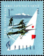 Pologne Poste N** Yv:1087 Mi:1223 Biathlon - Ongebruikt