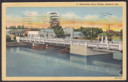 B394 Bridge Postcard, USA, Nanticoke River Bridge, Seaford, Del., Carte Postale, Pont - Bruggen