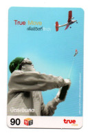 Jeu Kite Cerf Volant Carte Prépayée Thaïlande Card (A 325) - Thailand