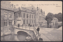 B418 Bridge Postcard, Belgium, Bruges, Carte Postale, Pont - Ponti