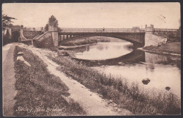 B429 Bridge Postcard, Great Britain, New Bridge, Ilkley, Carte Postale, Pont - Bruggen