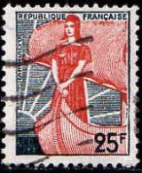 France Poste Obl Yv:1216 Mi:1259 Marianne à La Nef (Lign.Ondulées) - Used Stamps