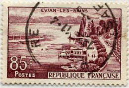 France Poste Obl Yv:1193 Mi:1233 Evian-les-Bains (TB Cachet Rond) - Used Stamps