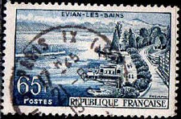 France Poste Obl Yv:1131 Mi:1166 Evian-les-Bains (TB Cachet Rond) - Used Stamps