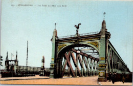 9-7-2024 (27) VERY OLD - France - Pont Du Rhin à Strasbourg  (posted 1945) - Bruggen