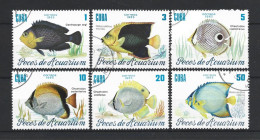 Cuba 1985 Fish  Y.T. 2645/2650 (0) - Usati