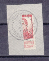 Belgique - COB 111 Oblitéré - Demi Timbre Sur Fragment - - 1912 Pellens