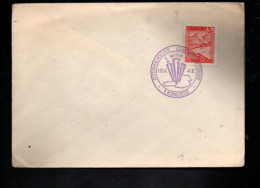 AUTRICHE CONGRES SYNDICAT DES TRAVAILLEURS VIENNE 1948 - Covers & Documents