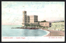 Cartolina Genova-Cornigliano, Castello Raggio  - Genova (Genoa)