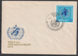 DDR: 1972, Blanko- Sonderumschlag In EF, Mi. Nr. 1748, 35 Pfg. Welt- Gesundheitstag.  ESoStpl. BERLIN - Lettres & Documents