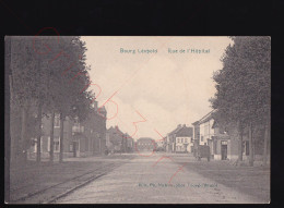 Bourg Léopold - Rue De L'Hôpital - Postkaart - Leopoldsburg