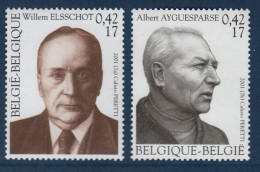 Belgique, België, **, Yv 2985, 2986, Mi 3040, 3041, SG 3622, 3623, - Nuevos