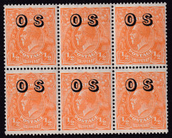 Australia 1932 Geo V CofA P.13.5x12.5 SG O128 Mint Hinged / Mint Never Hinged - Mint Stamps