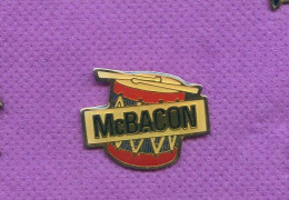 Rare Pins Mc Donald's ? Mc Bacon Musique Tambour E240 - McDonald's