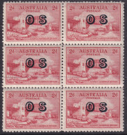 Australia 1932 Harbor Bridge OS Ovpt SG O134 Mint Hinged / Mint Never Hinged - Mint Stamps