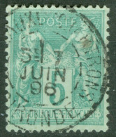 75 Ob Second Choix Bordeaux Les Chartrons Gironde - 1876-1898 Sage (Type II)