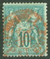 65 Ob TB Cad Rouge Des Imprimés Paris PP5 - 1876-1878 Sage (Tipo I)