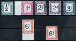 Südafrika P 22-29 Ohne 27 Portomarken Ungebraucht Mit Originalgummi 1932 - Covers & Documents