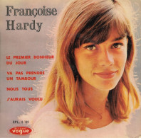 EP 45 RPM (7") Françoise Hardy  "  Le Premier Bonheur Du Jour   " - Otros - Canción Francesa