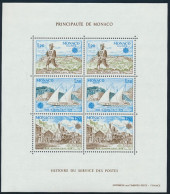 Monaco Block 15 Postfrisch Europa Geschichte Post- U. Fernmeldewesens Kat 18,- - Covers & Documents