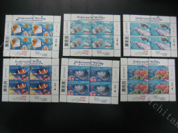 HONG KONG 2019 Underwater World Stamps MIni Pane Coral Fish Dolphin Jelly Fish - Autres & Non Classés