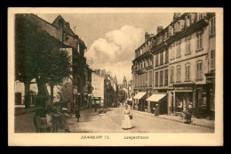 57 - SARREBOURG - SAARBURG - LANGE STRASSE - Sarrebourg