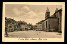 57 - SARREBOURG - SAARBURG - MARKTPLATZ - KIRCHE - Sarrebourg