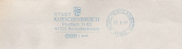 EMA POSTE PRIVEE  PRIVAT POST RED METER STAMP FREISTEMPEL ALLEMAGNE DEUTSCHLAND GERMANY TNT KORSCHENBROICH - Altri & Non Classificati