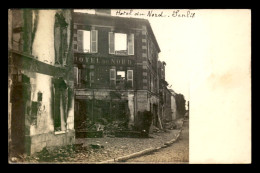 60 - SENLIS - HOTEL DU NORD - CARTE PHOTO ORIGINALE - Senlis