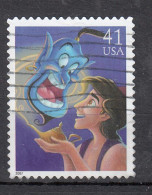 USA 2007 Mi Nr 4298, Walt Disney,  Aladdin  En Dschinni - Usati