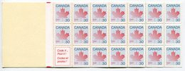 RC 15944 CANADA BK83 MAPLE LEAF ISSUE  CARNET COMPLET BOOKLET MNH NEUF ** - Full Booklets