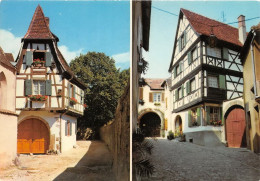 KAYSERBERG Rue Del Oberhof Maison A Pignon Pointu Et Pan De Bois 32(scan Recto-verso) MA1027 - Kaysersberg