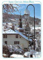 SAINT GERVAIS MONT BLANC Le Clocher Sous La Neige 20(scan Recto-verso) MA1061 - Saint-Gervais-les-Bains