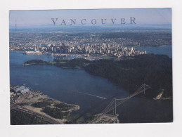 CANADA - Vancouver Aerial View Used Postcard - Vancouver