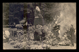 BELGIQUE - TINTIGNY - ROSSIGNOL - MANIFESTATION PATRIOTIQUE DES 18 ET 19 JUILLET 1920 - LE ROI DEPOSE UNE COURONNE  - Tintigny