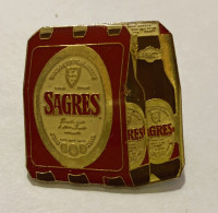 PINS PACK DE BIERE SAGRES DU PORTUGAL / 33NAT - Bier