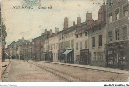 AMNP1-0049-01 - PONT-de-VAUX - Ain - Grande Rue - Pont-de-Vaux