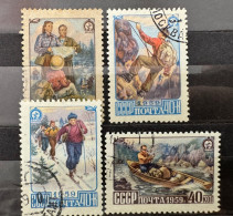 Russia/Russie 1959 Yvert 2174-2177 - Oblitérés