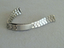 Vintage ! Swiss Pagol Lady Stainless Steel Watch Band Bracelet 12/13 Mm (#33) - Horloge: Zakhorloge