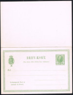 Danmark.Helsager.Brevkort Mi 134 - Postal Stationery