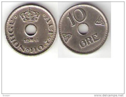 Norway,10 Ore 1941,km383,xf+ !!!!!!!!! - Noorwegen