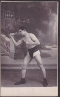 CPA Boxe Boxeur Carte Photo Voir Scan Du Dos - Boxe