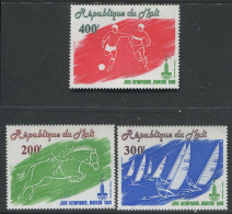 Mali:Unused Stamps Moscow Olympic Games 1980, Riding, Sailing, Football, MNH - Summer 1980: Moscow
