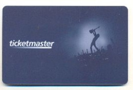 Ticketmaster,  U.S.A. Carte Cadeau Sans Valeur,  Pour Collection # 2 - Cartes De Fidélité Et Cadeau