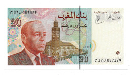 (Billets). Maroc. Morocco. 20 Dirhams 1416 1996 (2). N°37 087379. P 67?. Sign. UNC - Marokko